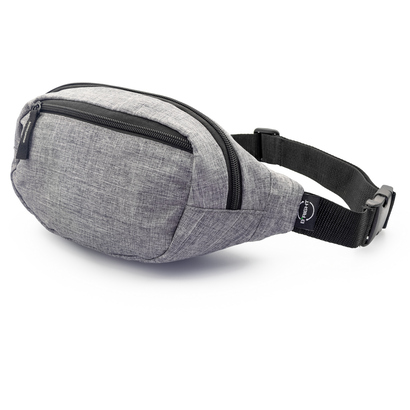 Saszetka zapinana w pasie RPET B'RIGHT | Kian szary